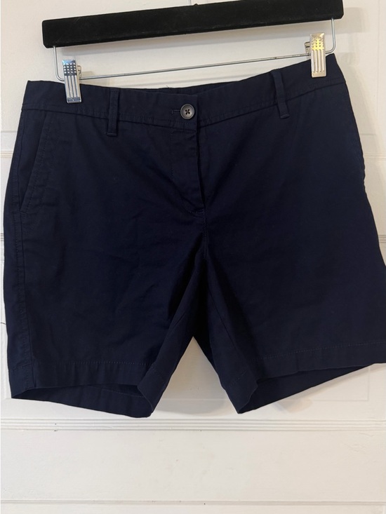 Talbots Pants - Talbots Navy Shirt with White and Blue Stripe Trim